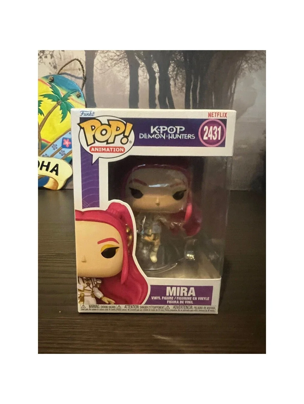 Mira What It Sounds Like K-Pop Demon Hunters Funko Pop #2431 Huntr/X Animation